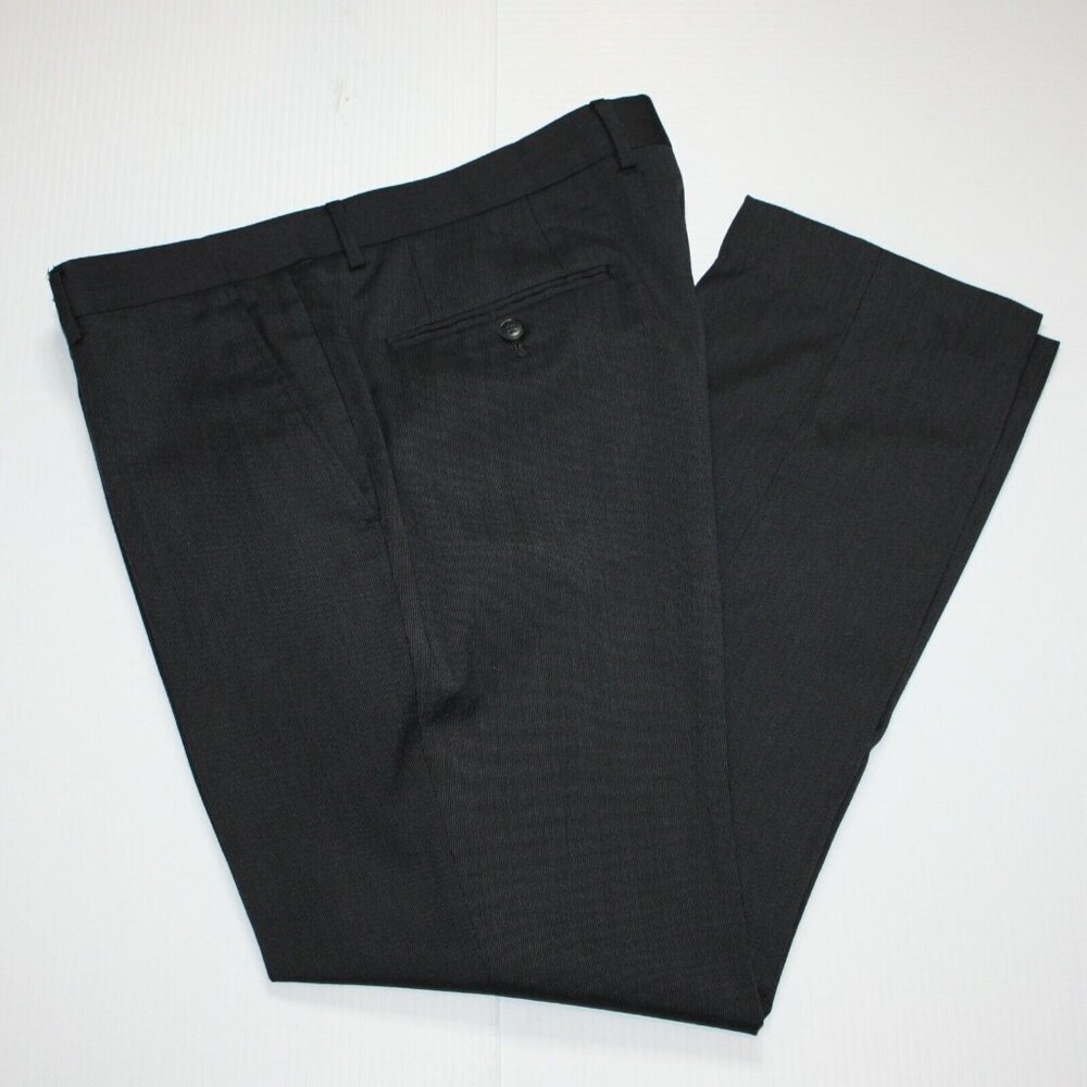 Mexx Men's Black Suit Pants Trousers in size 36 Slim Fit with 30" Inseam